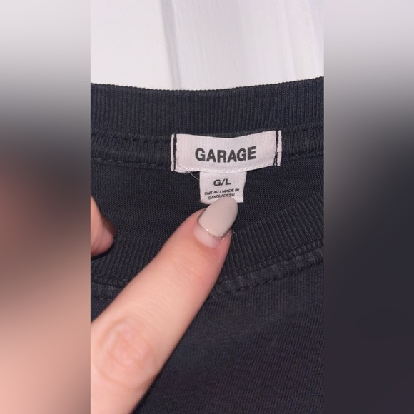 Garage AC/DC cropped tee - Picture 3 of 3